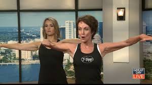 Second Half Of Thread The Needle Day Tampa Bay T Tapp Tuesdays Arm Flab Exercises Arm Flab Exercise