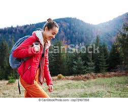 Shop with confidence on ebay! Tragen Berge Jacke Rucksack Hose Frau Wanderer Rotes Gehen Orange Tragen Jacke Rucksack Hose Frau Wanderer Canstock