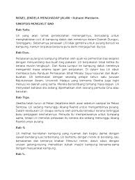2 tujuan kenapa jendela dibuat menghadap jalan: Novel Jendela Menghadap Jalan1