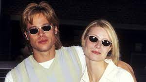 V4484 brad pitt portrait sunglasses handsome young bw decor wall print postertop rated seller. Why We Can T Let Go Of Gwyneth Paltrow And Brad Pitt S Romance Vanity Fair