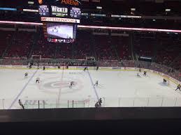 Pnc Arena Section 220 Row A Carolina Hurricanes Vs