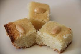 Turn the heat off and let the syrup cool down while you make the semolina cake. Eggless Bosbousa Rava Cake Semolina Cake Padmaja S Kitchen