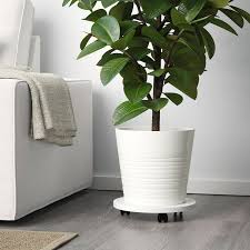 Muskot Macetero Blanco 24 Cm Ikea In 2020 Ubertopf Wohnzimmer Pflanzen Ubertopfe Ikea