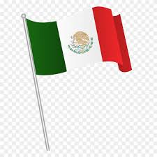 Mexico's flag (bandera de mexico) consists of three vertical stripes of green, white and red, with mexico's coat of arms in the center. Mexico Flag On Transparent Png Similar Png