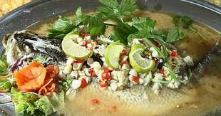 Sharing My Ceritera Resepi Siakap Stim Limau Ala Thai Prik Kee Noo Asian Recipes Recipes Malaysian Food