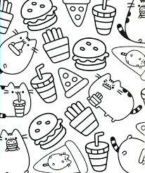 Pusheen Coloring Book Pusheen Pusheen The Cat Cute Coloring Pages Cat Coloring Book Coloring Books