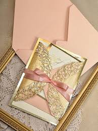 Gold And Peach Wedding Invitation Peach Gold Invitation 2218359 Invitaciones Elegantes Invitaciones Invitaciones Para Quinceanos