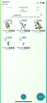 Nicht alle pokémon sind gleich: Spezielle Funktionen Der Pokemon Go Suche Seeseekey Net