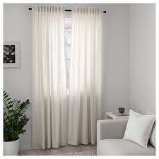 Hannalill Gardiner 1 Par Beige 145x250 Cm Ikea Gardinen Blickdichte Gardinen Vorhange Beige