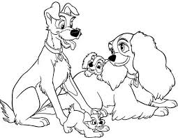 Lady And The Tramp Sketches Poisk V Google Family Coloring Pages Dog Coloring Page Coloring Pages