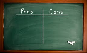 Making Good Decisions The Pros Cons Of Using Pros Cons