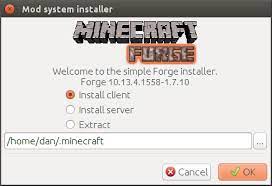 0 7 menos de un minuto . How To Install Minecraft Mods On Linux Thatlinuxbox Com