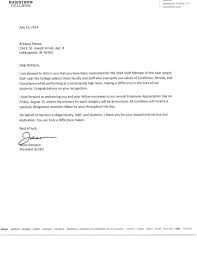 Each finalist and their nominating supervisor will be recognized at an award ceremony on april 16, 2020. 2014 Employee Of The Year Nomine Letter