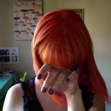 Orange And Pink Hair Using Flame Mixed With Fire And Cerise For The Pink Both From Jerome Rusell Punky Colors Used Punky Color Pink Hair Pink And Orange Hair