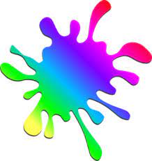 Rainbow Clip Art Vector Clip Art Online Royalty Free Public Domain Rainbow Painting Paint Splash Rainbow Colors