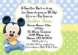 Printable Pdf Mickey Mouse Baby Shower Invitation Mickey Mouse Baby Shower Baby Mickey Baby Birthday Invitations