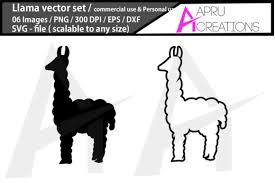 Download Llama Graphic By Aparnastjp Creative Fabrica SVG Cut Files