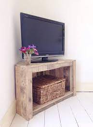 From a simple stand made of recycled pallets to a drawer and shelf entertainment center to hold all your electronics every home has a tv and we all need an attractive way to display it. 32 Diy Corner Tv Stand Ideas Diy Tv Shelf
