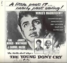 THE YOUNG DON'T CRY ('57) 10 Pg PB-Sal Mineo/Teen Drama
