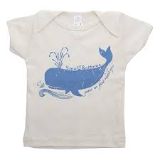 Smart Bottoms Baby T Shirt Whales