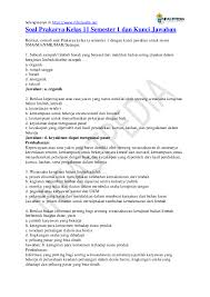 Contoh soal essay sosiologi kelas x semester i dan jawabannya. Pdf Soal Prakarya Kelas 11 Semester 1 Dan Kunci Jawaban Infastpedia Net Academia Edu