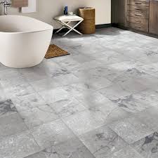/ case) with 13 reviews. Trafficmaster Grey Marble 12 In Width X 12 In Length X 0 080 In Thick Peel And Stick Vinyl Tile 30 Sq Ft Case A4271051 The Home Depot