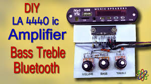 Diy La4440 Bass Amplifier Homemade Tronicspro
