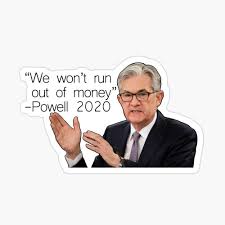 Jerome powell warns that long downturn would mean severe damage. Jerome Powell Art Board Print By Idkco Redbubble