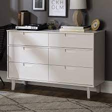 We did not find results for: Walker Edison Mid Century Modern Grooved Handle Wood Dresser Bedroom Storage Drawer Organizer Closet Hallway 6 Drawer White Furniture Decor Amazon Com