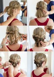 Wedding Hairstyles Diy Updo Short Hair 70 Ideas Short Hair Updo Short Hair Styles For Round Faces Hair Lengths