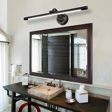 Chrome led vanity light bar. Waterproof Black Led Vanity Light Bar Rowe Lighting