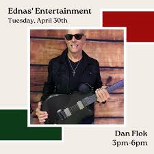 Dan Flok will be bringing the tunes this afternoon, 3-6PM! 🎶