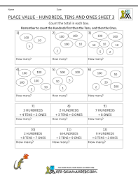 Second Grade Place Value Worksheets Hundreds Tens Ones 3 Gif 1 000 1 294 Pixels Second Grade Math 2nd Grade Worksheets Place Value Worksheets