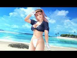 Dead Or Alive Xtreme 3 Free Dlc Bikini For Honoka 2 Asia English Ps4 1080p 60fps Bikinis High Neck Bikinis Swimwear