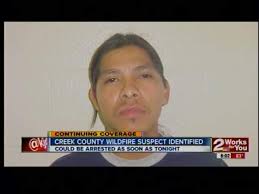 Creek Co. wildfire suspect released