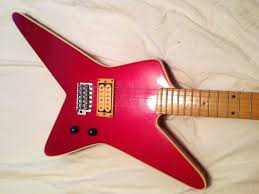 Vintage Hondo Deluxe Series H 775 Star Electric Guitar Red 1983 Electric Guitar Guitar Electricity