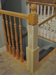 Look through newel post pictures in different colors and styles and when you find some newel post that inspires you, save it to an ideabook or contact the pro who explore the beautiful newel post photo gallery and find out exactly why houzz is the best experience for home renovation and design. Remodelaholic Stair Banister Renovation Using Existing Newel Post And Handrail
