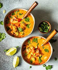 This spicy soup recipe will also keep you warm on cold days. Thai Red Curry Chicken Soup Whole30 Paleo Low Carb All The Healthy Things
