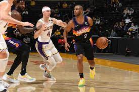 Who will cover los angeles or phoenix? Phoenix Suns To Play Los Angeles Lakers In 2021 Nba Playoffs On Sunday Bright Side Of The Sun