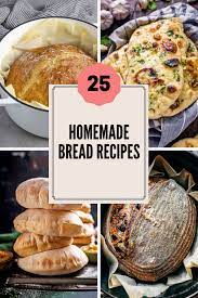 25 Easy Homemade Bread Recipes Bread Recipes Homemade Homemade Bread Recipes Easy Homemade Bread