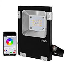10w Wifi Smart Led Flood Light Rgb W Flood Light Smartphone Compatible Rf Remote Optional 12v Fl Rgbx10 12v Led Flood Lights