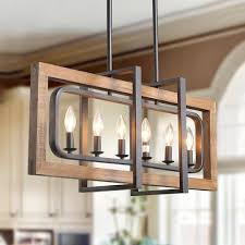 Lnc Home Farmhouse Kitchen Island Lighting Dining Room Lighting A03429 1 Cocinasideas Decoracion De Cocina Muebles Hierro Y Madera Decoracion De Comedor