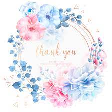 We have complied a list of the top and most used card messages to inspire you to write the perfect. Free Vector Beautiful Thank You Card With Watercolor Flowers