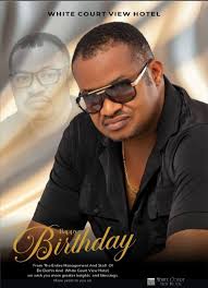 Happy birthday to my senior brother Sir Francis Akaelu IDI (Simple) the CEO  of white court view hotel and De Dems park LTD island and mainland. Many  more years sir