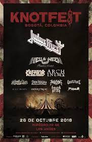 I bear 'no blame' for mail bomb plot (video). Knotfest Colombia 2018 26 10 2018 Los Andes Colombia Concerts Metal Calendar