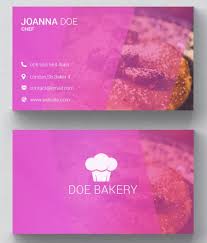 Premium cards printed on a variety of high quality paper types. 27 Creative Bakery Business Cards Examples