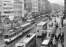 Berlin Steglitz Schlossstrasse 1955 Mit Strassenbahn O Bus Und Omnibus Berlin Stadt Bvg Berlin Berlin