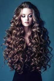 Curly Hair Styles For Long Hair 14 Penteados Para Cabelos Longos Cabelo Penteado Cabelo