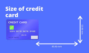The following images will not be allowed for icici bank expressions debit card: Size Of Credit Card