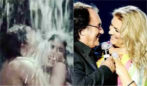 Al Bano il video bollente, passione sotto la cascata con ...